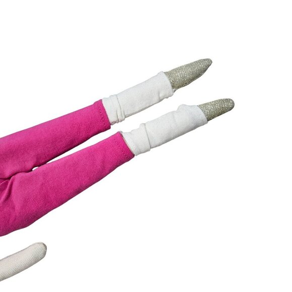 Anthropologie Cat Doll Woven Knit With Pink Outfit Leopard Print Headband 18" - Picture 7 of 10